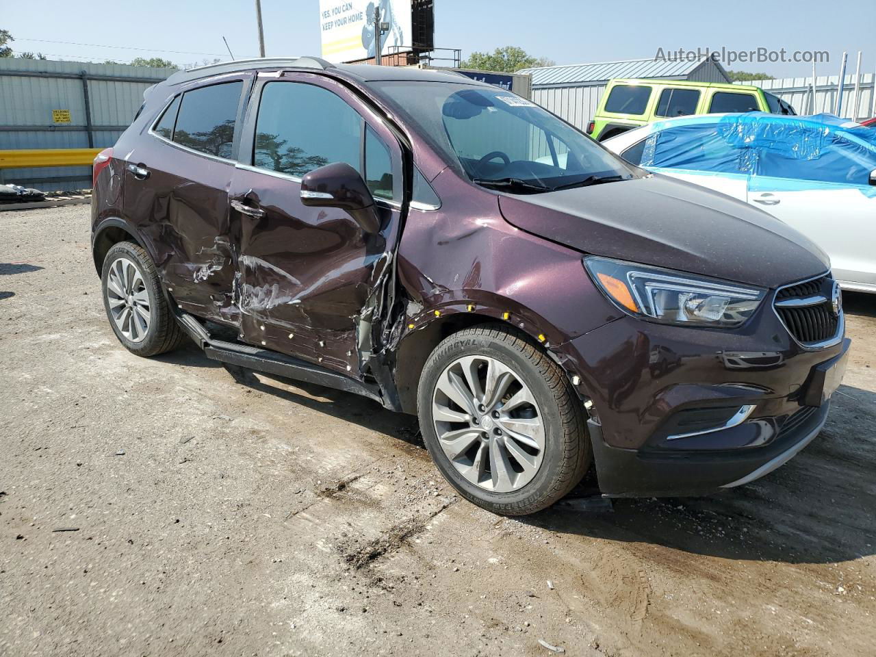 2018 Buick Encore Preferred Burgundy vin: KL4CJASB5JB572907