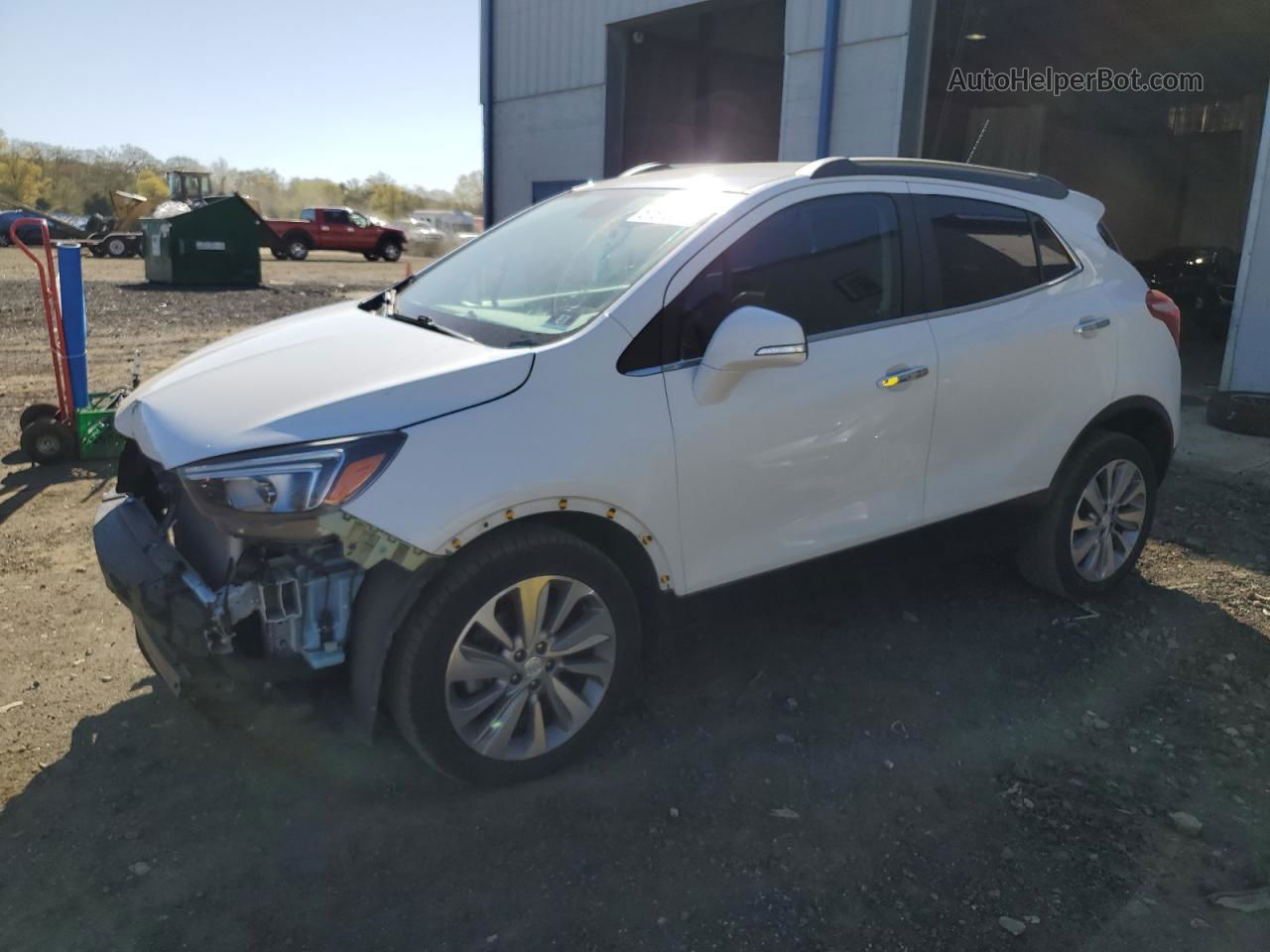 2018 Buick Encore Preferred White vin: KL4CJASB5JB623225