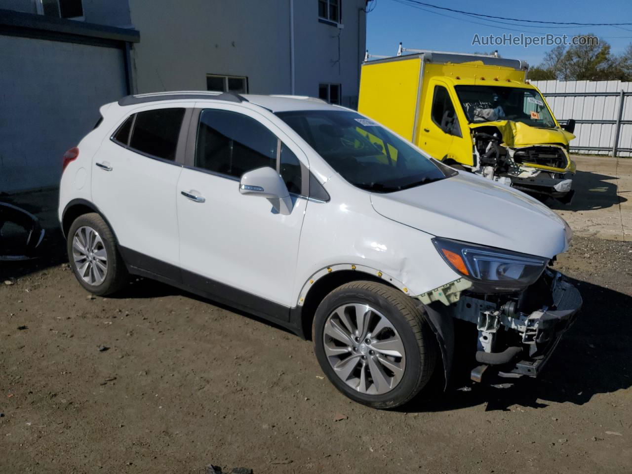 2018 Buick Encore Preferred White vin: KL4CJASB5JB623225