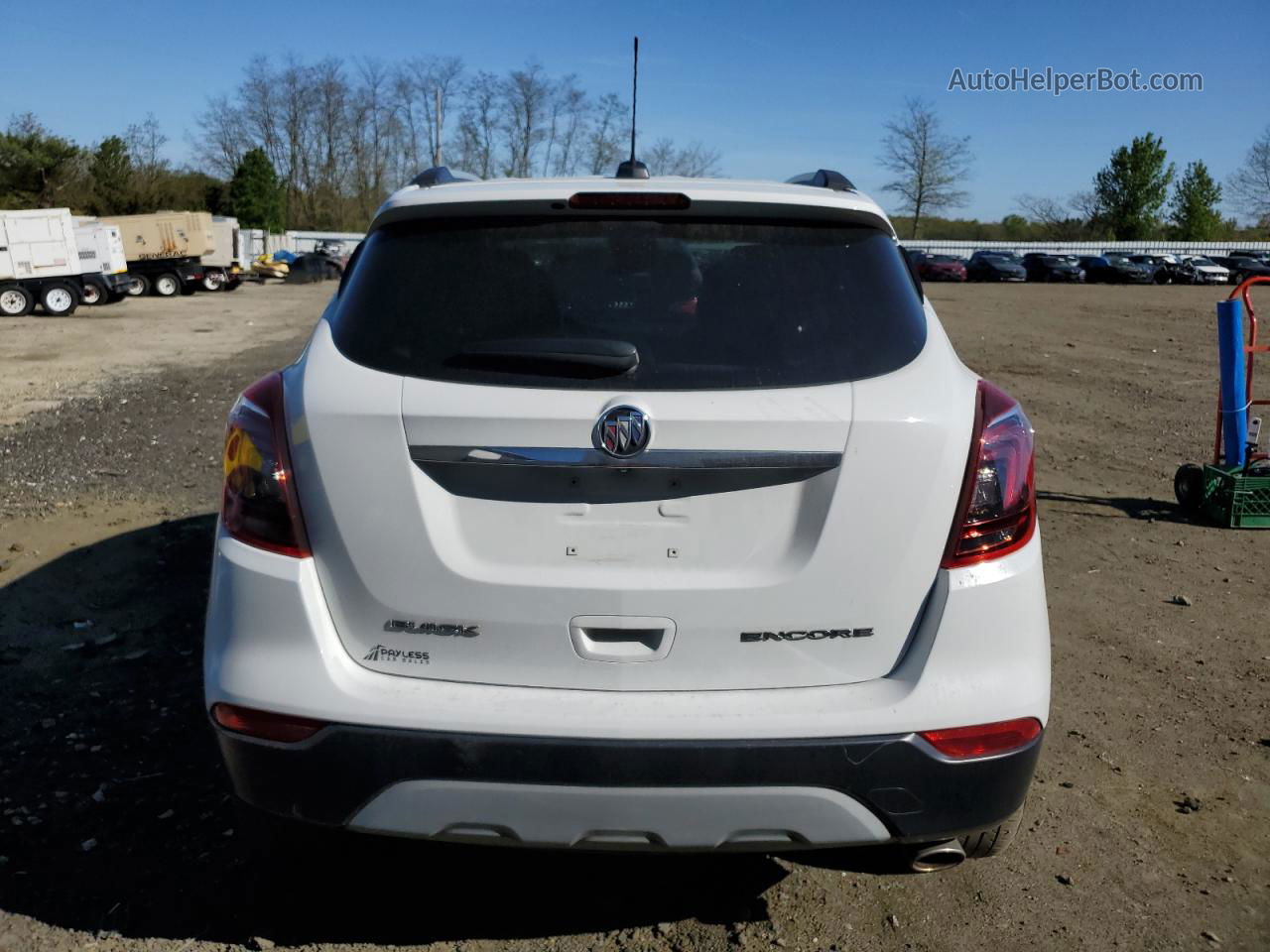 2018 Buick Encore Preferred White vin: KL4CJASB5JB623225