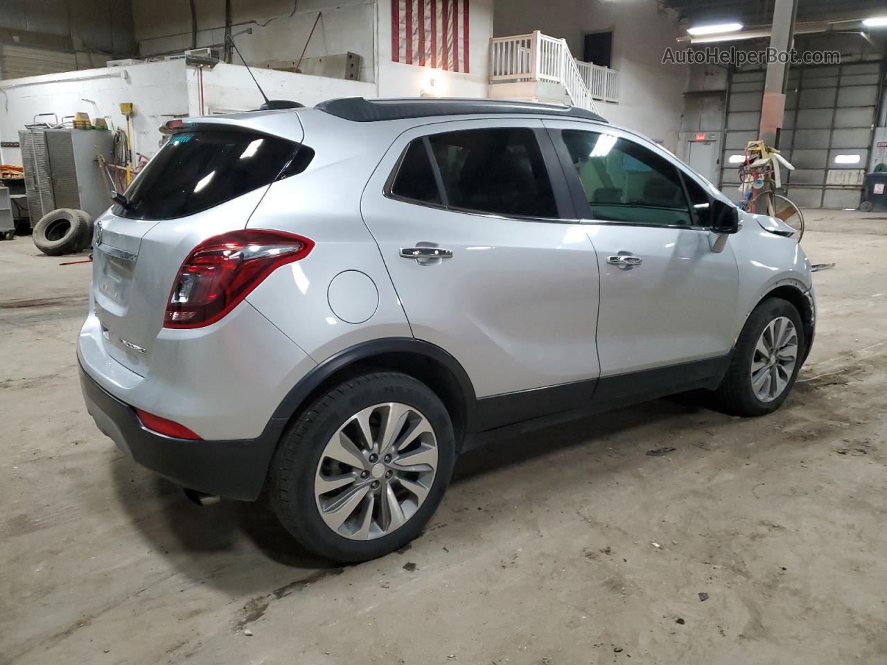 2018 Buick Encore Preferred Silver vin: KL4CJASB5JB689063