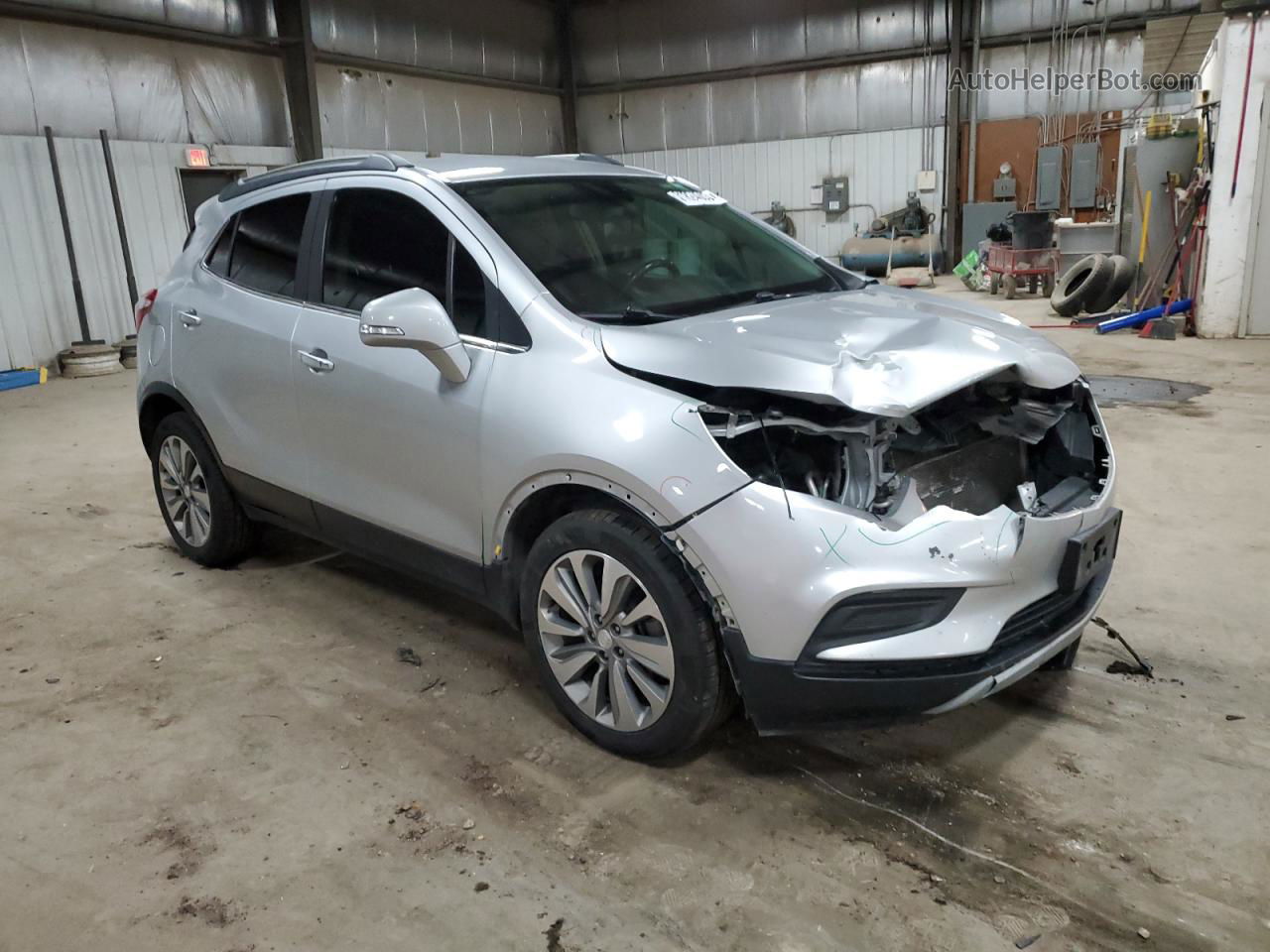 2018 Buick Encore Preferred Silver vin: KL4CJASB5JB689063