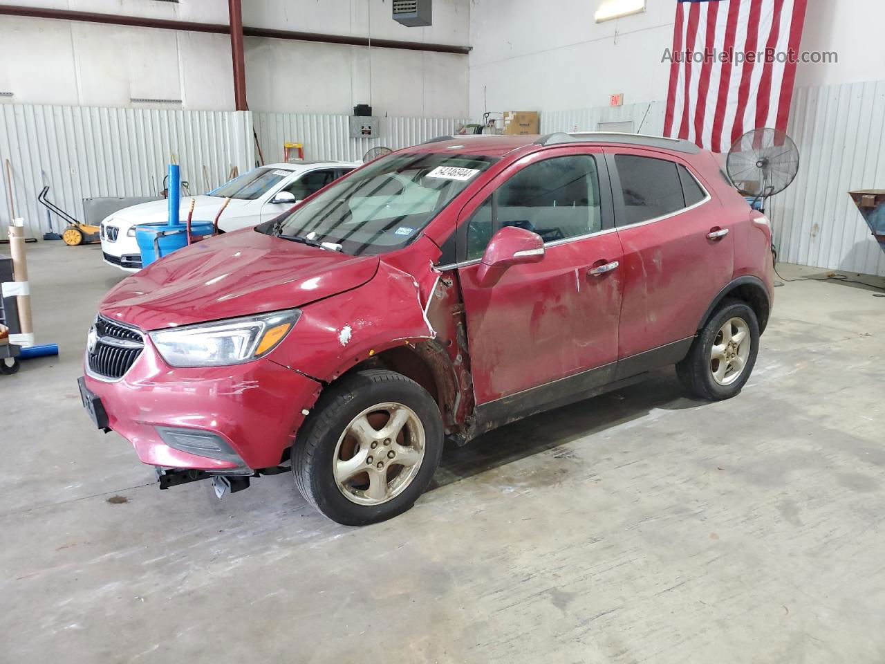 2018 Buick Encore Preferred Burgundy vin: KL4CJASB5JB699236