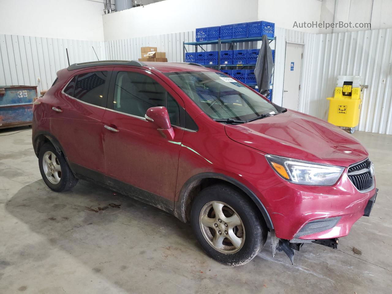 2018 Buick Encore Preferred Burgundy vin: KL4CJASB5JB699236