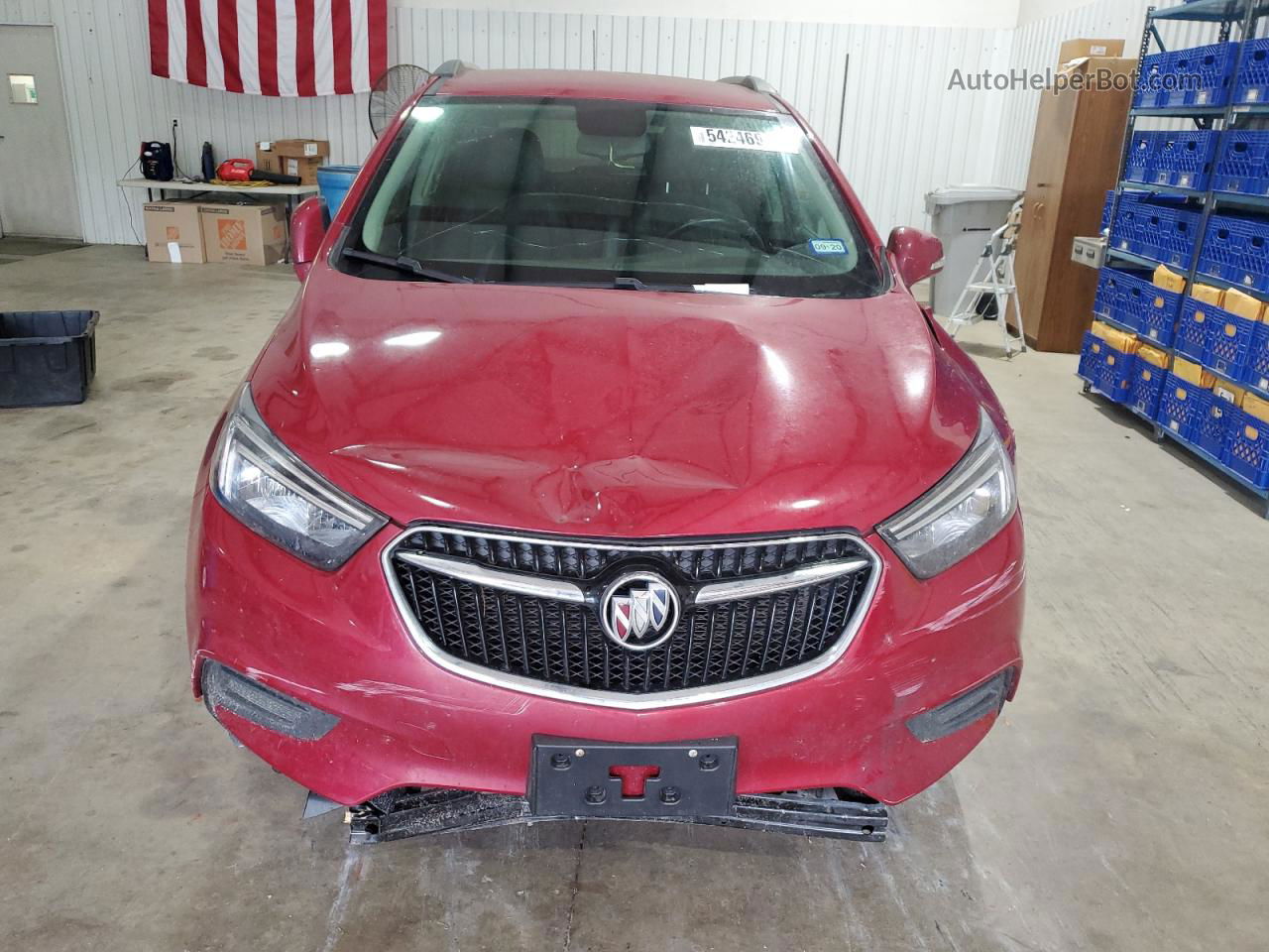 2018 Buick Encore Preferred Burgundy vin: KL4CJASB5JB699236