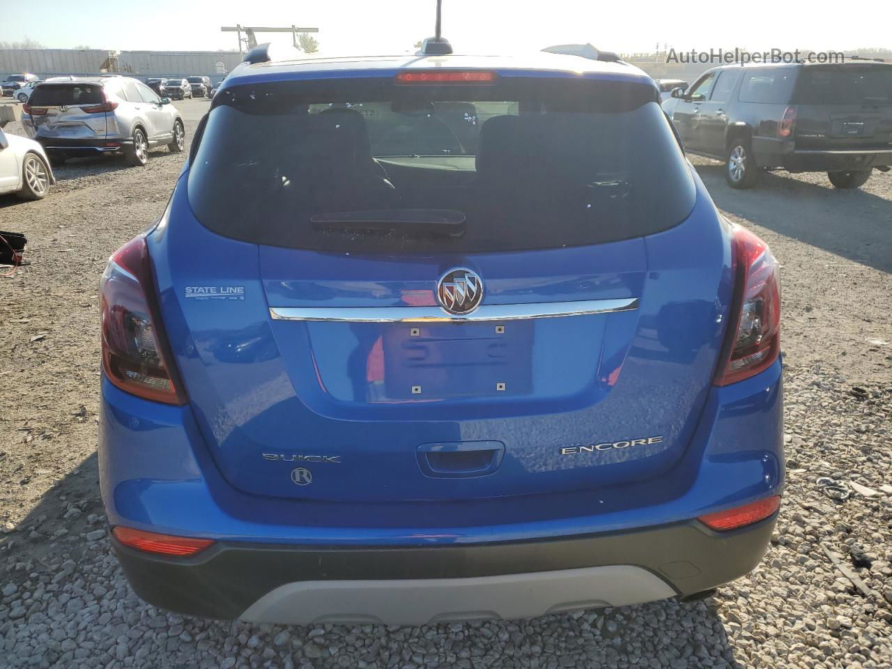 2018 Buick Encore Preferred Blue vin: KL4CJASB5JB709912