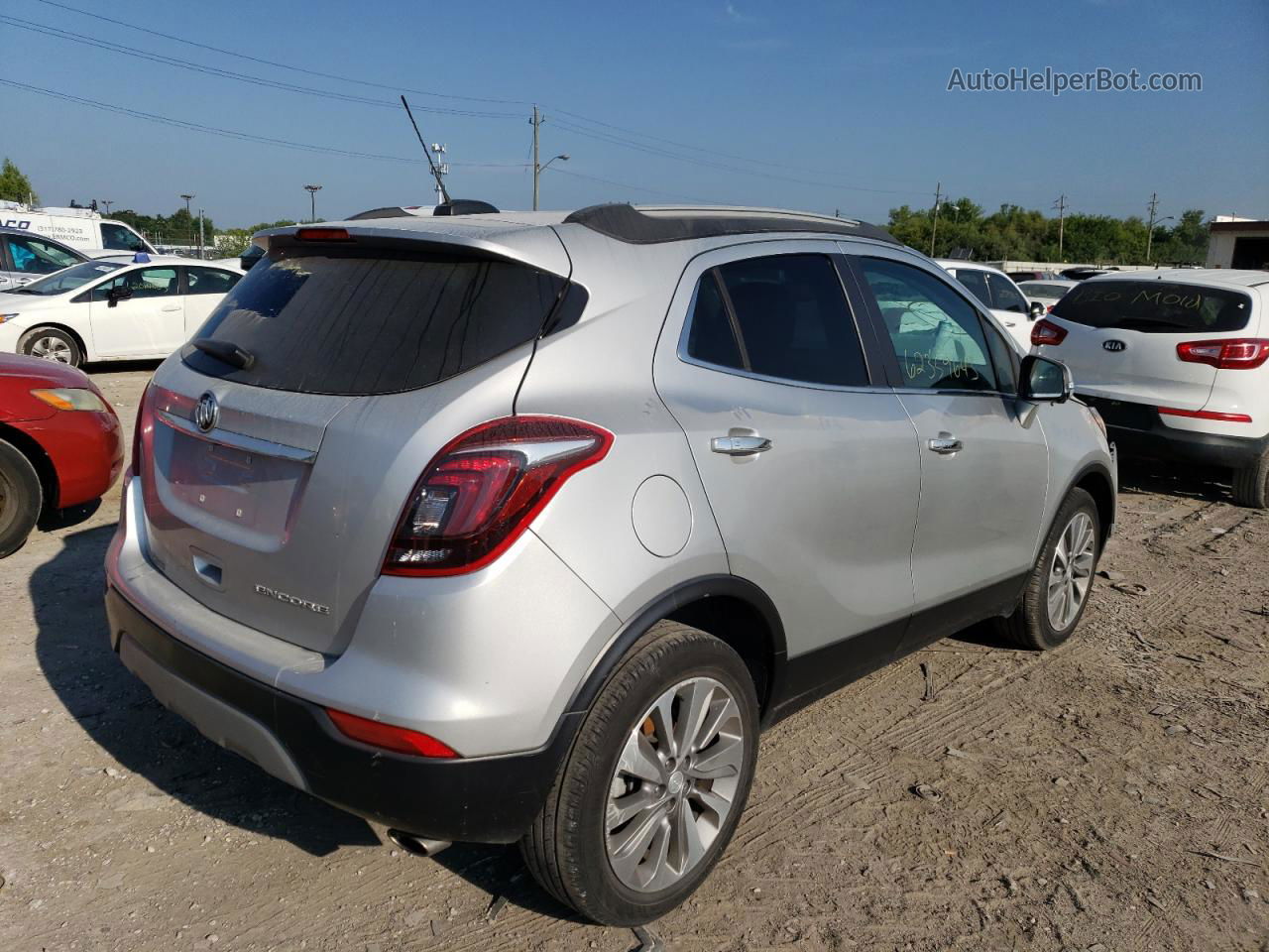 2019 Buick Encore Preferred Silver vin: KL4CJASB5KB711256