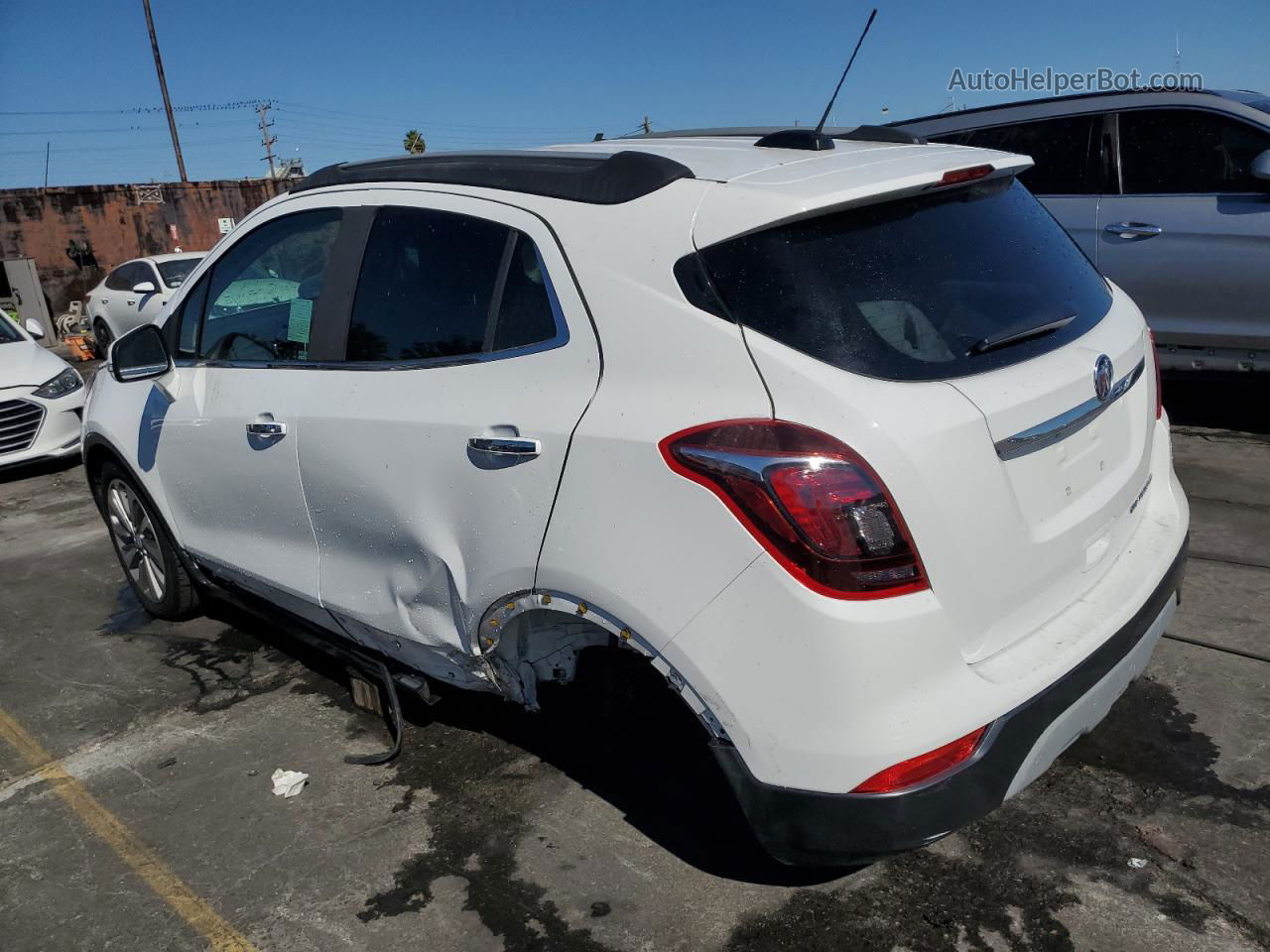 2019 Buick Encore Preferred White vin: KL4CJASB5KB712116