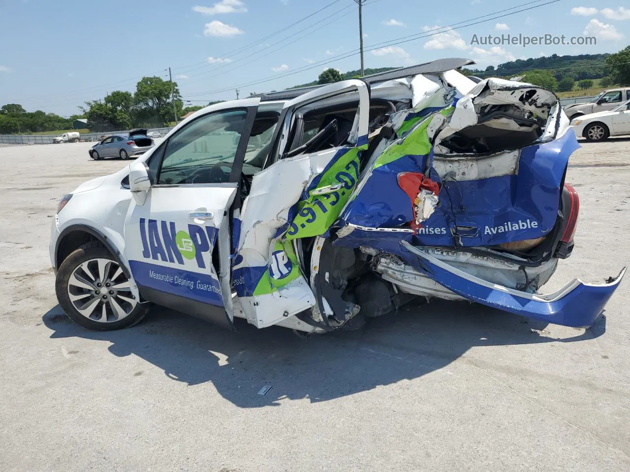 2019 Buick Encore Preferred White vin: KL4CJASB5KB715629