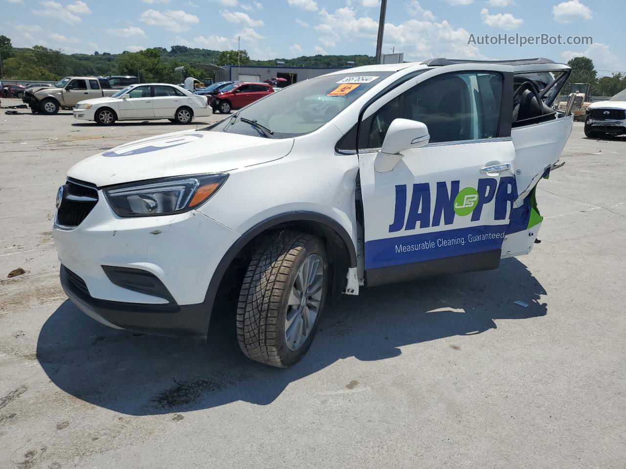 2019 Buick Encore Preferred White vin: KL4CJASB5KB715629