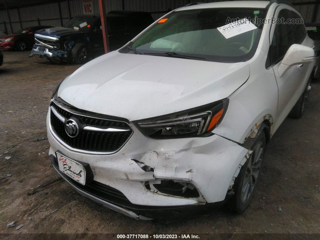 2019 Buick Encore Fwd Preferred Белый vin: KL4CJASB5KB719339