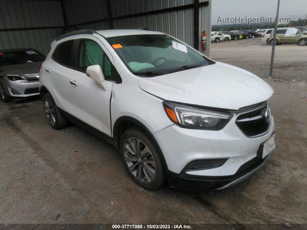 2019 Buick Encore Fwd Preferred Белый vin: KL4CJASB5KB719339