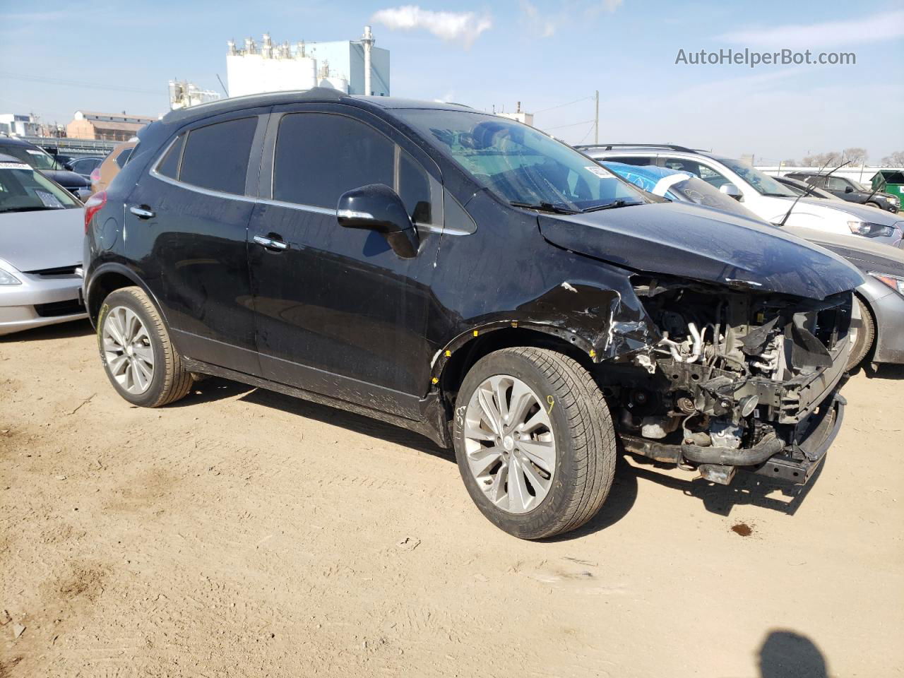 2019 Buick Encore Preferred Черный vin: KL4CJASB5KB767536