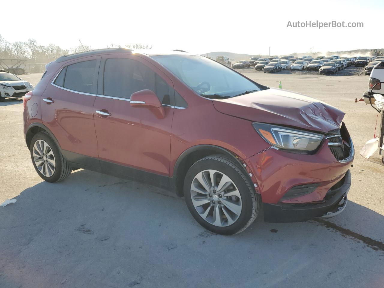 2019 Buick Encore Preferred Maroon vin: KL4CJASB5KB772963