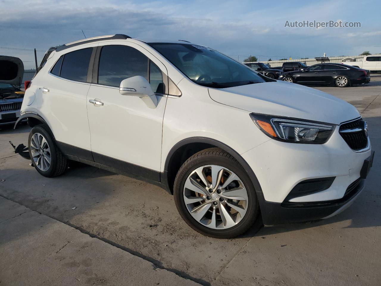 2019 Buick Encore Preferred White vin: KL4CJASB5KB787480