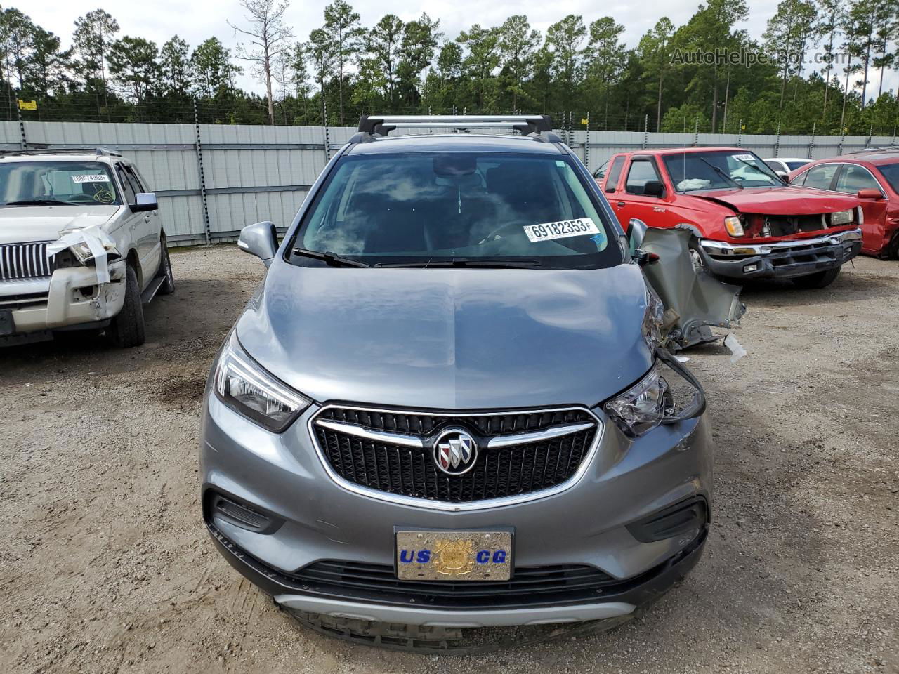 2019 Buick Encore Preferred Silver vin: KL4CJASB5KB800583