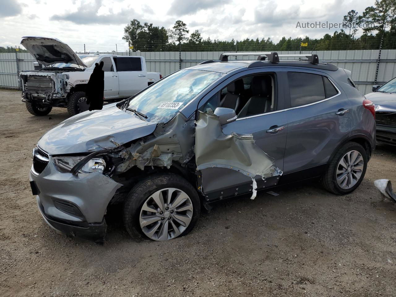 2019 Buick Encore Preferred Silver vin: KL4CJASB5KB800583