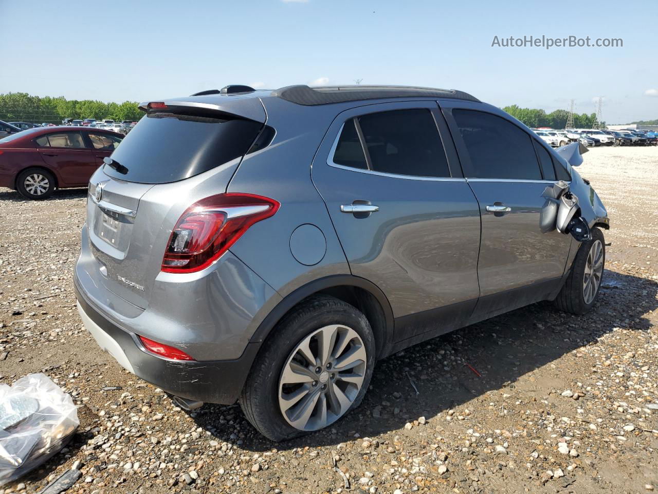 2019 Buick Encore Preferred Silver vin: KL4CJASB5KB864610