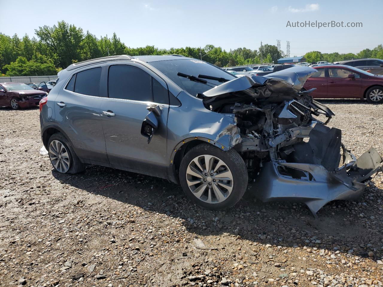 2019 Buick Encore Preferred Silver vin: KL4CJASB5KB864610