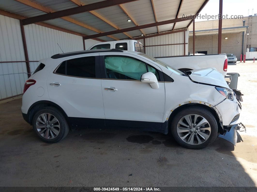 2019 Buick Encore Fwd Preferred White vin: KL4CJASB5KB911540