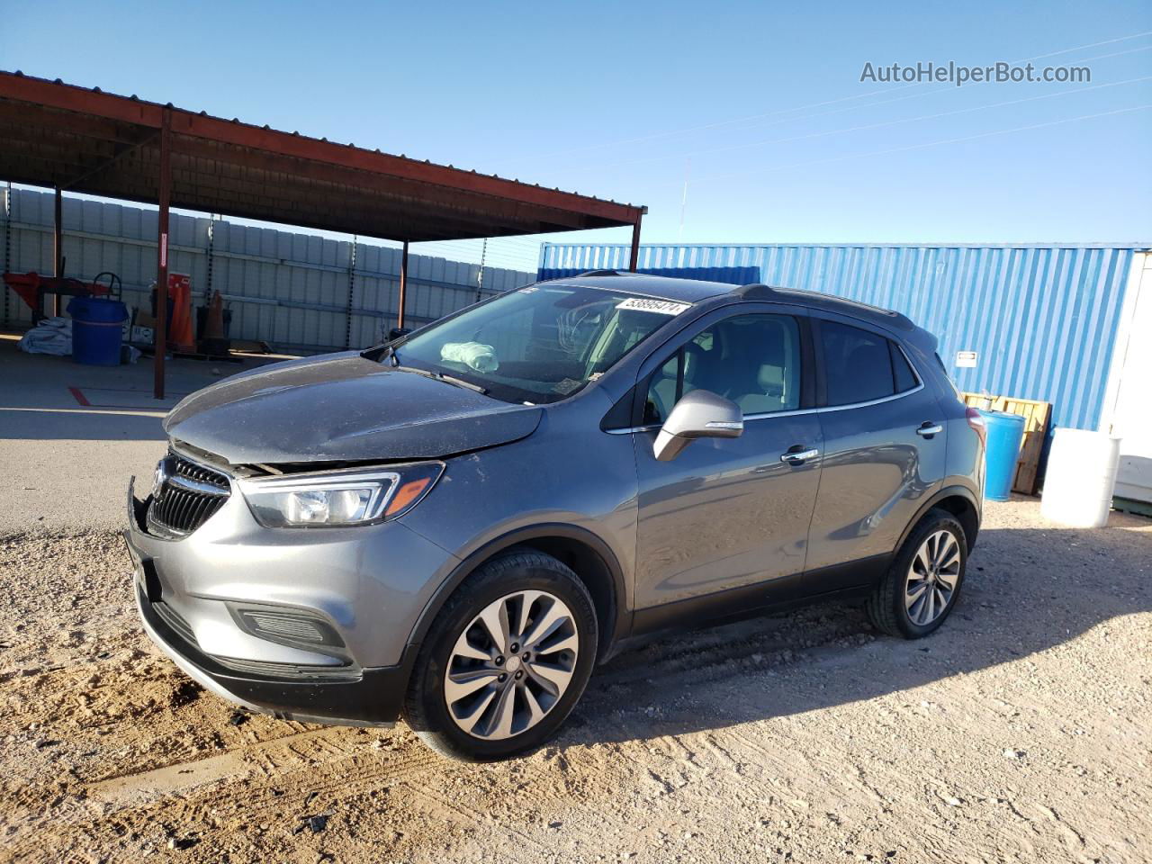 2019 Buick Encore Preferred Gray vin: KL4CJASB5KB928645