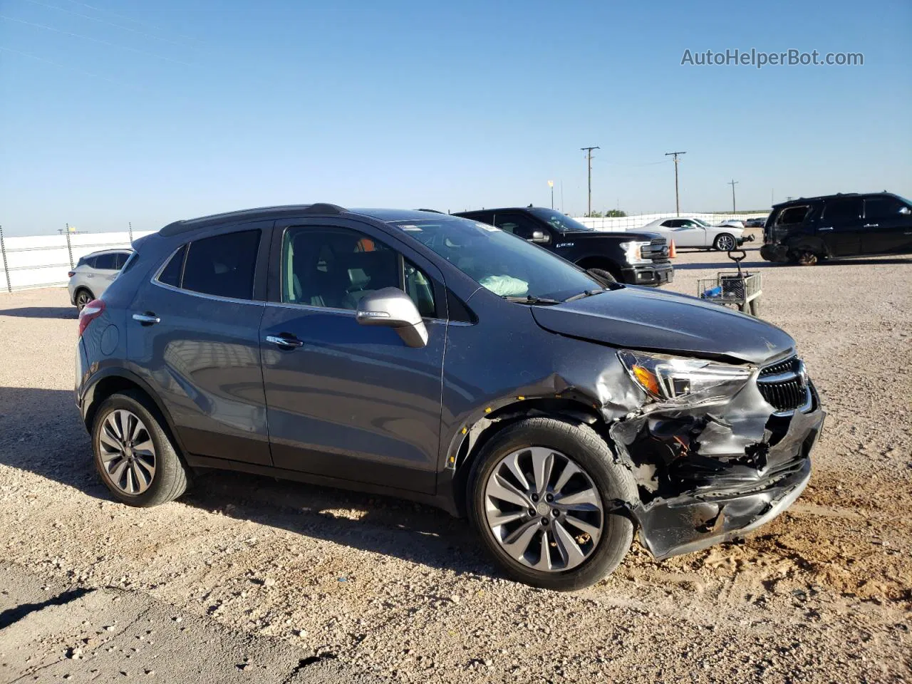 2019 Buick Encore Preferred Gray vin: KL4CJASB5KB928645