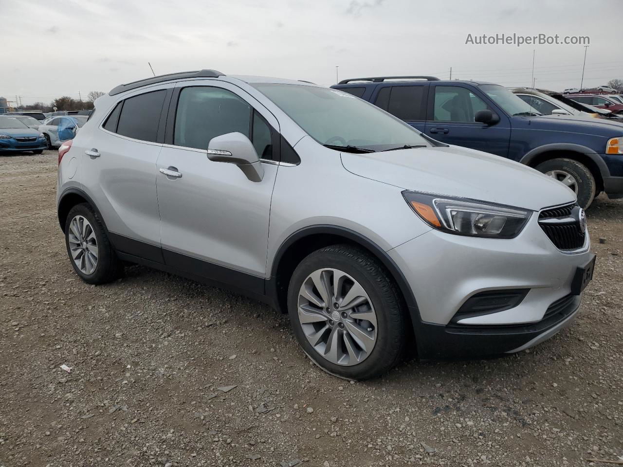 2019 Buick Encore Preferred Серебряный vin: KL4CJASB5KB952119