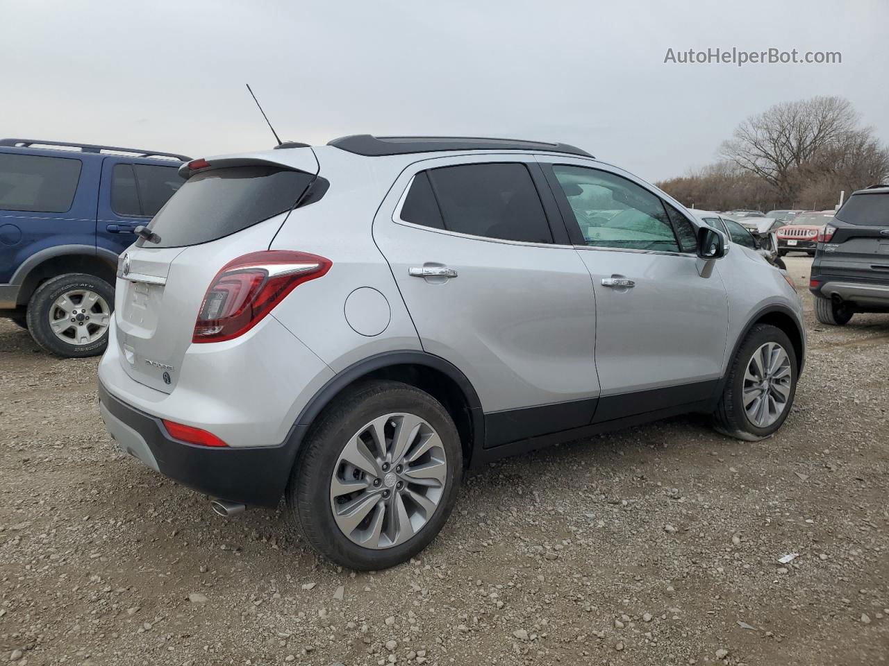 2019 Buick Encore Preferred Серебряный vin: KL4CJASB5KB952119