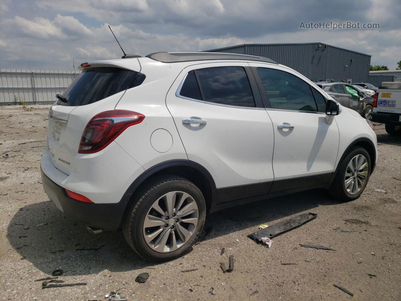 2018 Buick Encore Preferred White vin: KL4CJASB6JB550799