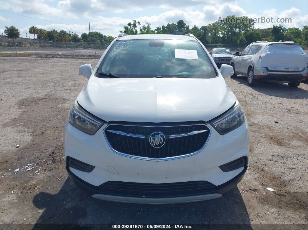 2018 Buick Encore Preferred White vin: KL4CJASB6JB574455