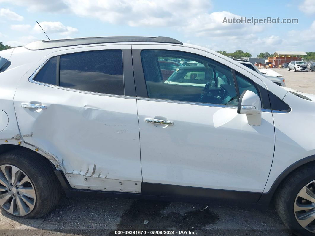 2018 Buick Encore Preferred White vin: KL4CJASB6JB574455