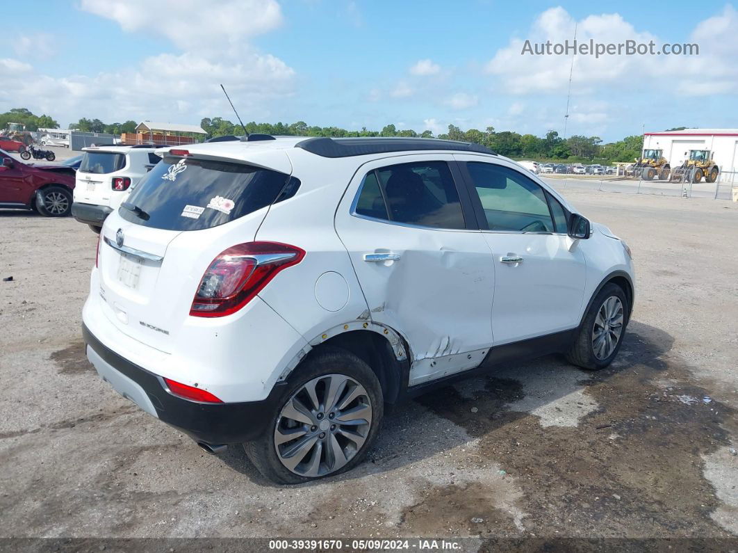 2018 Buick Encore Preferred White vin: KL4CJASB6JB574455