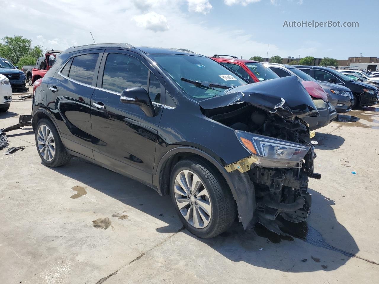 2018 Buick Encore Preferred Черный vin: KL4CJASB6JB588257