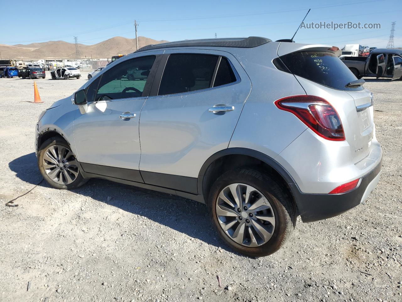 2018 Buick Encore Preferred Серебряный vin: KL4CJASB6JB594382