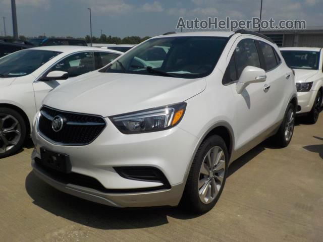 2018 Buick Encore Preferred White vin: KL4CJASB6JB599050