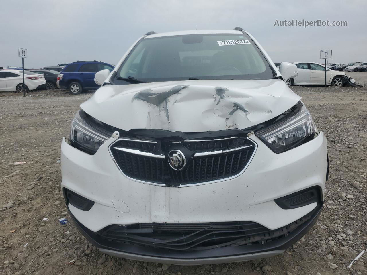 2018 Buick Encore Preferred White vin: KL4CJASB6JB618812