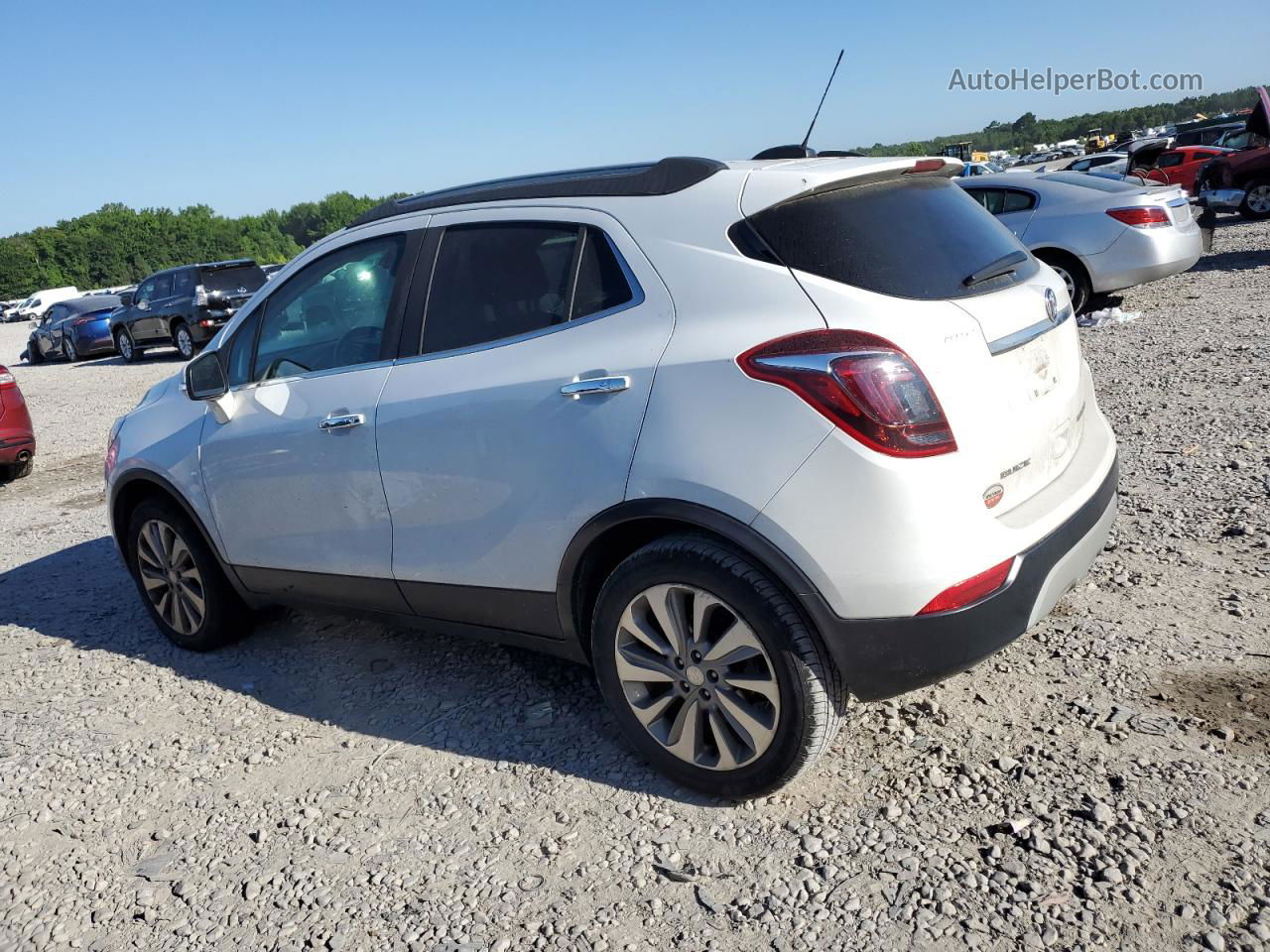 2018 Buick Encore Preferred Белый vin: KL4CJASB6JB632368