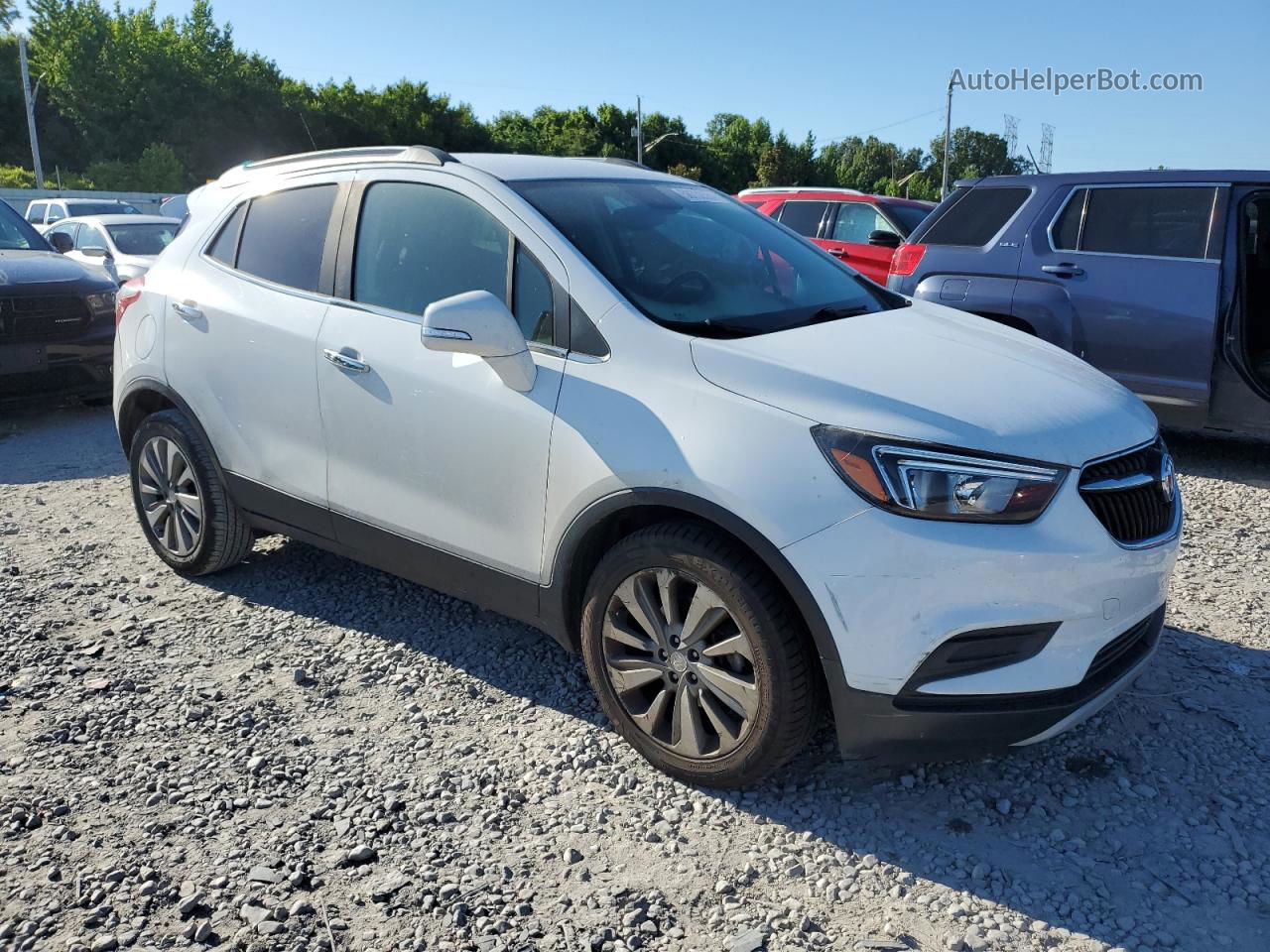 2018 Buick Encore Preferred White vin: KL4CJASB6JB632368