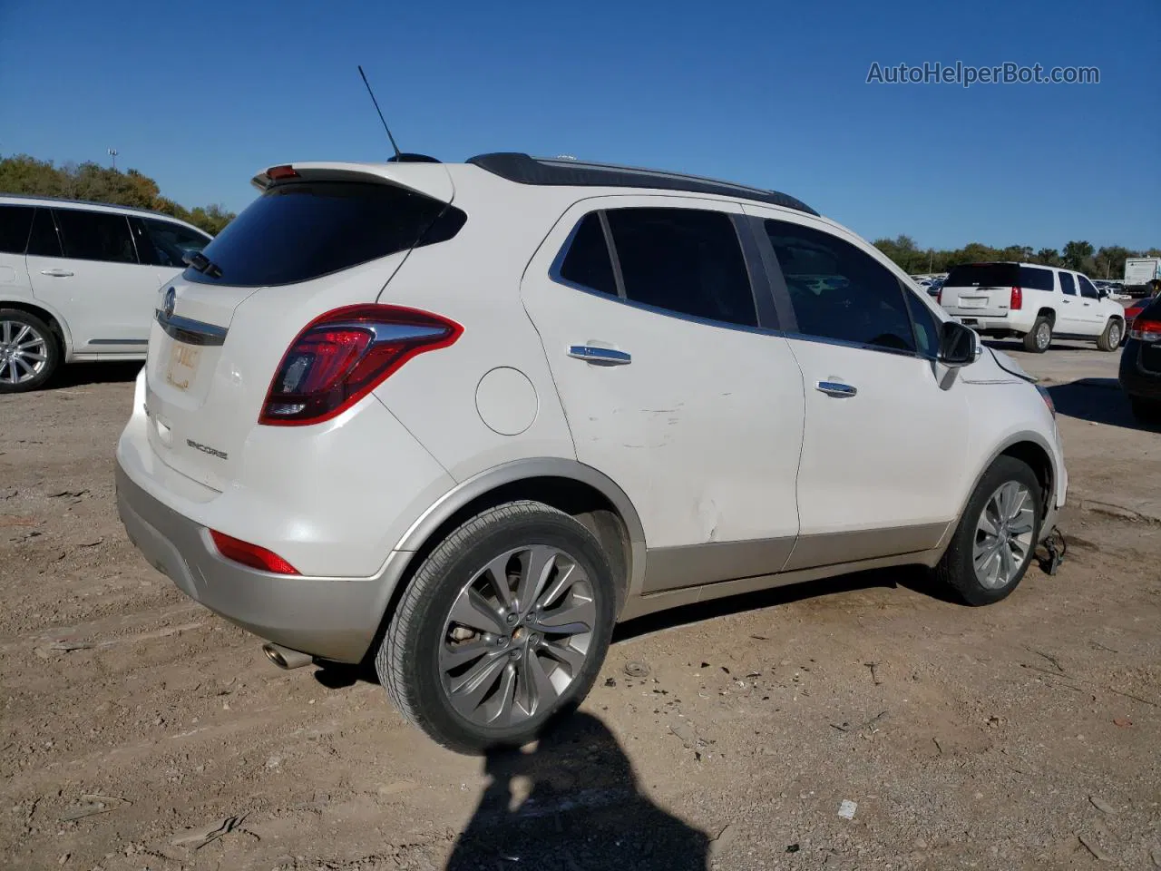 2018 Buick Encore Preferred White vin: KL4CJASB6JB637702