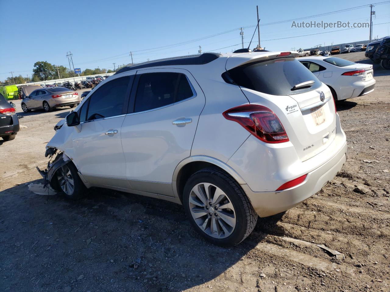 2018 Buick Encore Preferred White vin: KL4CJASB6JB637702