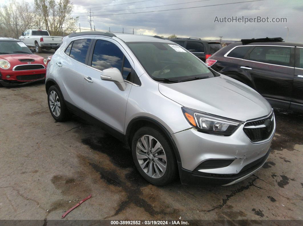 2018 Buick Encore Preferred Silver vin: KL4CJASB6JB656282