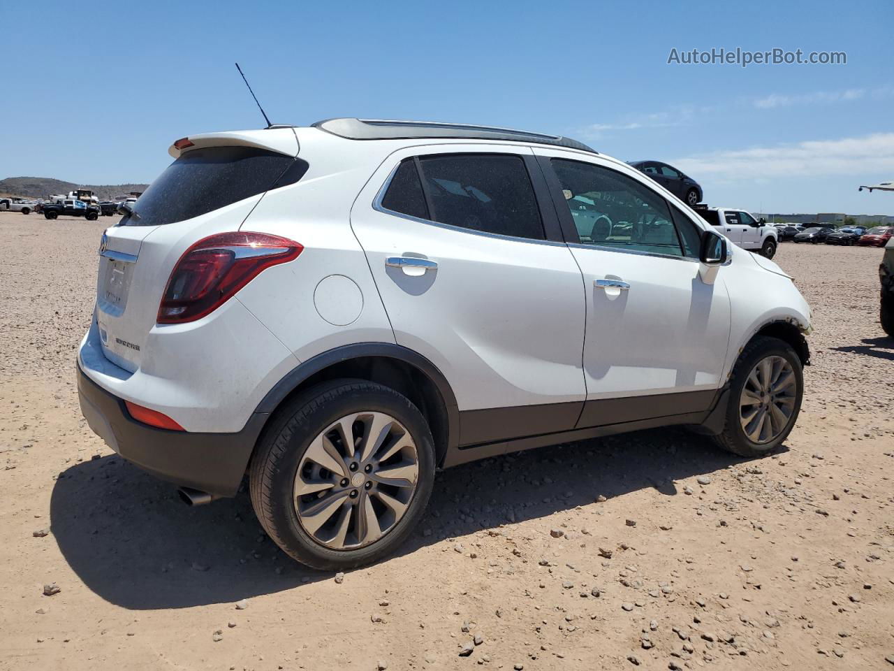 2018 Buick Encore Preferred White vin: KL4CJASB6JB657772