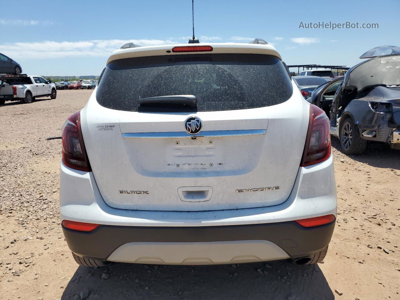 2018 Buick Encore Preferred White vin: KL4CJASB6JB657772