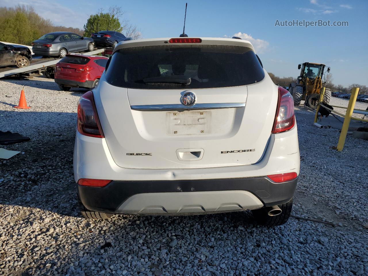 2018 Buick Encore Preferred White vin: KL4CJASB6JB673874