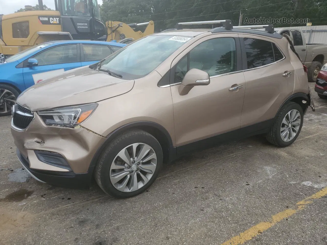 2018 Buick Encore Preferred Желто-коричневый vin: KL4CJASB6JB678086