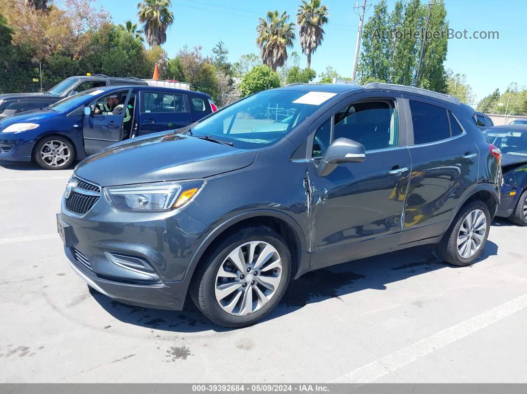 2018 Buick Encore Preferred Gray vin: KL4CJASB6JB684552