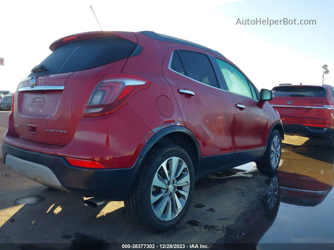 2018 Buick Encore Preferred Red vin: KL4CJASB6JB719073