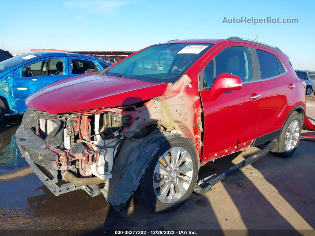 2018 Buick Encore Preferred Red vin: KL4CJASB6JB719073