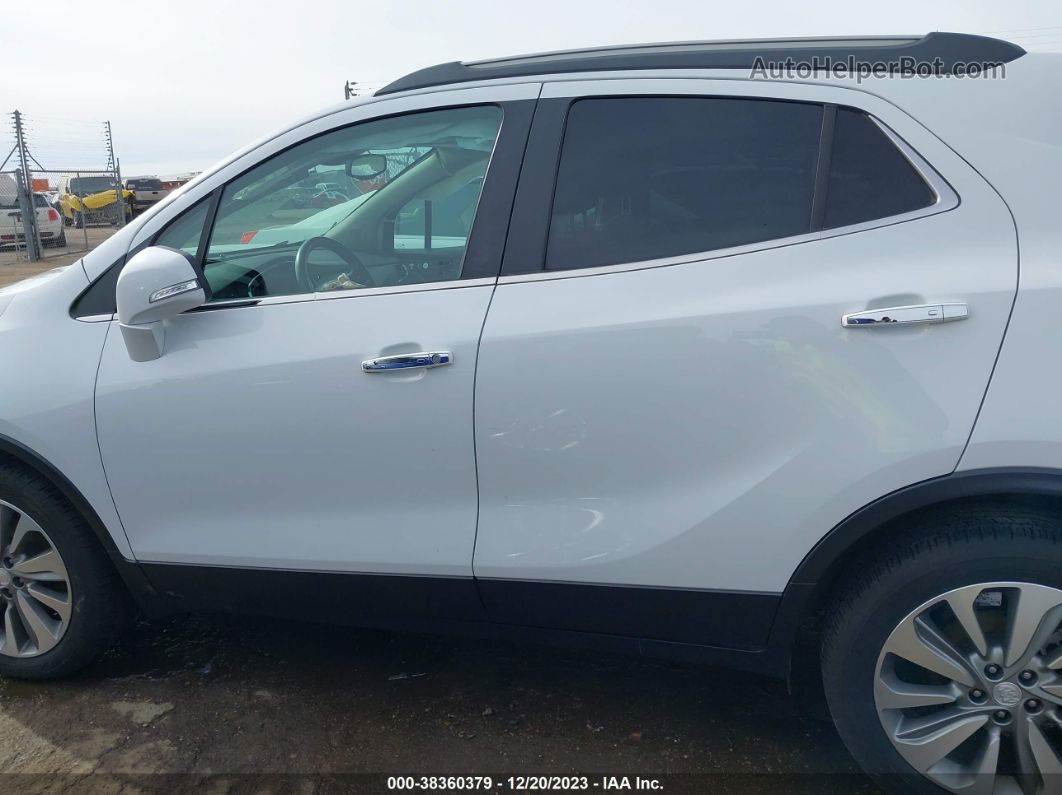 2019 Buick Encore Fwd Preferred White vin: KL4CJASB6KB700721