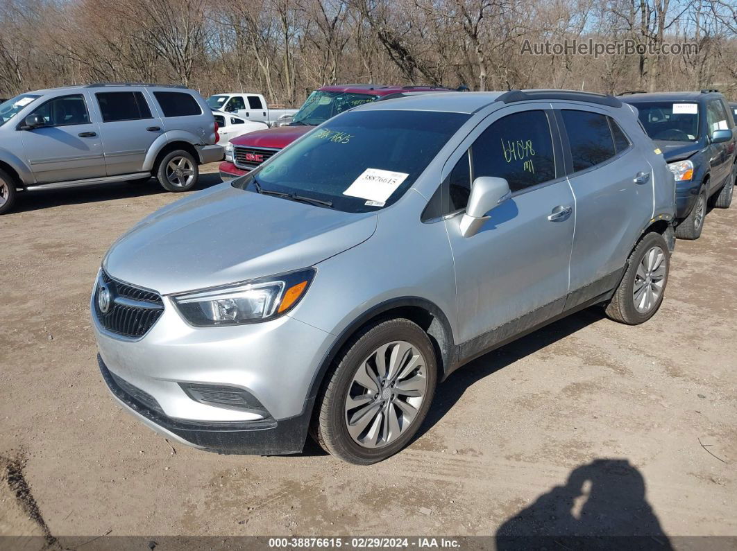 2019 Buick Encore Fwd Preferred Серый vin: KL4CJASB6KB701514